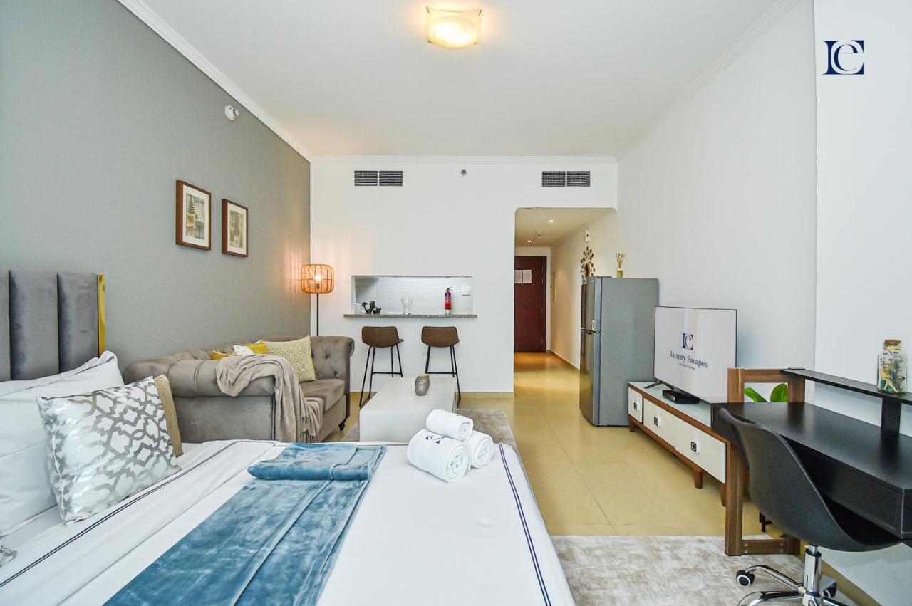 Luxury Escapes - Modern Studio Near Metro In X1 Tower Jlt Dubai Eksteriør bilde